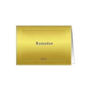  Ramadan Bright Blessings,2011 blank inside Card Health 