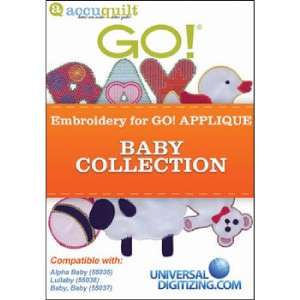 ACCUQUILT GO BABY COLLECTION EMBROIDERY DESIGNS CD  