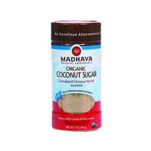 Madhava Blonde Coconut Sugar (6x5 Oz)  Grocery & Gourmet 