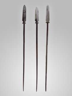 Antique Japanese Samurai Edo Period Arrowheads Yajiri  