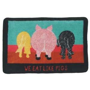  Sherpa We Eat Like Pigs Placemat