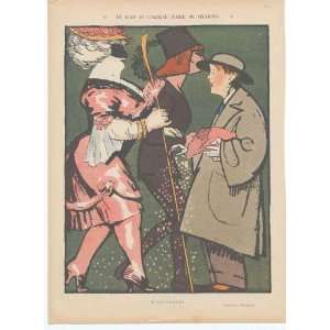  Art Deco Humour Le Loup Et LAgneau 1911