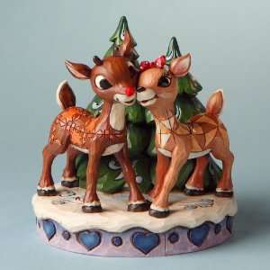  Rudolph and Clarice Nuzzling Figurine