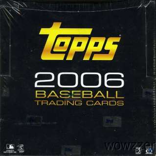 2006 Topps MLB COMBO(1+2) Cello Box 24 Packs 528 Cards  