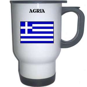 Greece   AGRIA White Stainless Steel Mug