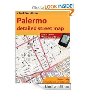 Map of Palermo (Italy, Sicily) eBookWorldAtlas Team  