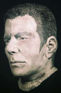 WILLIAM SHATNER Bust life mask CAPTAIN Trek Sculpture  