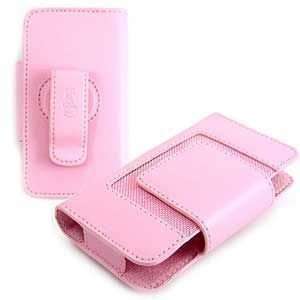  Sanyo SCP 2700 Soho Kroo Leather Pouch (Pink) Cell Phones 