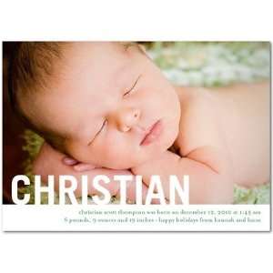  Winter Boy Birth Announcements   Standout Name Boy By 