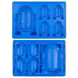 Star Wars R2 D2 Silicone Ice Cube Tray Microwave/Oven Safe R2D2 Cake 