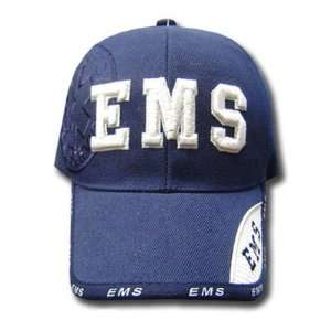  NAVY BLUE EMS EMERGENCY MEDICAL SERVICE CAP HAT DELUXE 