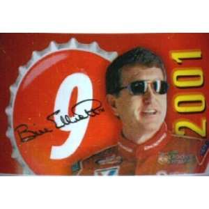    #9 Bill Elliott 2001 NASCAR Coca Cola Bottle