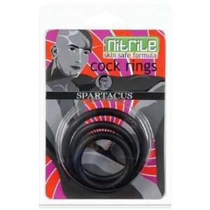  Nitrile c   ring 3 pack, black