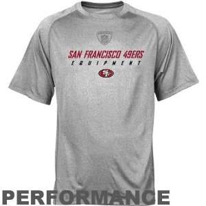 Reebok NFL Equipment San Francisco 49ers Ash EquipSpeed Performance T 