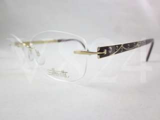 Silhouette Eyeglasses Swarovski Crystal STARWAYS Shape 4232 color 6052 