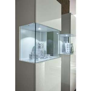   Nightfly 1 Left Curio Cabinet in White R4134012