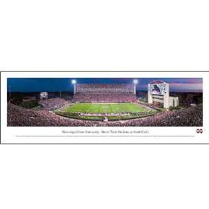 Mississippi State Bulldogs Davis Wade Stadium 13.5 x 40 Panoramic 
