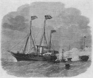   The Royal Yacht VICTORIA & ALBERT LEAVING OSBORNE Isle of Wight  