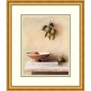 Persimmons I by Sally Wetherby   Framed Artwork