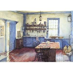  Farmhouse Kitchen by Deborah Chabrian 5 X 7 Poster