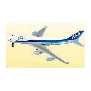 ANA All Nippon Airways Micro Airliners 747 400 Snap Together Model 