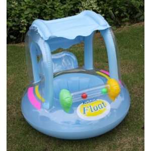  Baby Seat Swimming Pool Float with Sunshade Protecting 