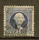 SCOTT 115 XF USED   6c 1869 WASHINGT