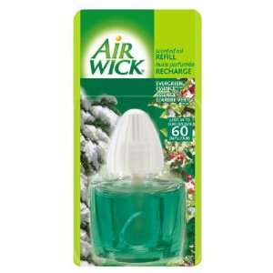 AIRWICK Scented Oil Refill   EVERGREEN ESSENCE   one refill   HARD TO 