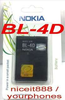 NEW Battery BL 4D For Nokia N97 mini/ E5/ E6/ E7/ N8 1 Year Warranty 