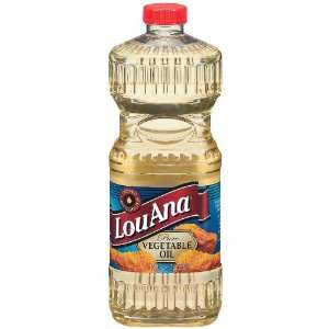LouAna vegetable oil (Pack of 3)  Grocery & Gourmet Food