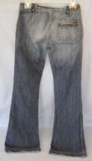 Seven for All Mankind Womens Bootcut Boot Cut Blue Denim Jeans Sz 
