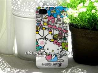 Sanrio Hello Kitty Town iPhone 4 Protecting Cover Case  