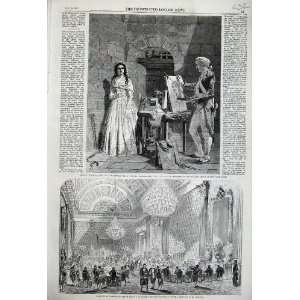   1859 Banquet Constantinople Queen Victoria Corday Art
