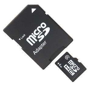  PEAK Hardware 4GB Class 6 microSDHC Memory Card w/SD 