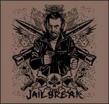 Killer Thin Lizzy Rock   ACDC Band   Johnny Jailbreak T Shirt