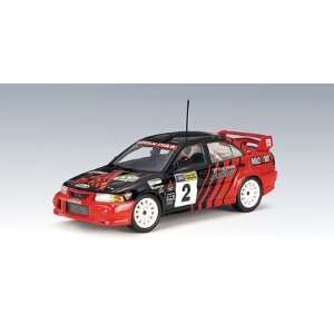  MITSUBISHI LANCER EVOLUTION VI WRC 99 #2 Red AutoArt 143 