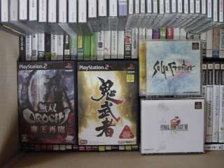 WHOLE SALE SEGASATURN GAME 120 GREAT LOT JP IMPORT  