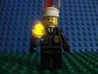   Fig Figure Police Policeman With Light Up Flashlight From Set 7237