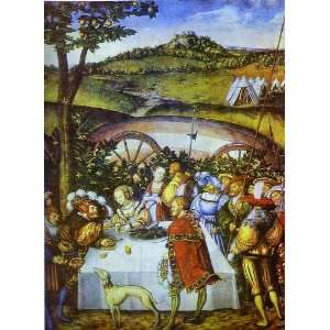  FRAMED oil paintings   Lucas Cranach the Elder   24 x 34 