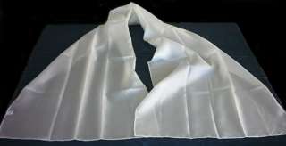  arty s plain white habotai habutai 8 silk scarf for painting 
