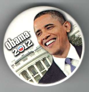 OBAMA pin 2012 #10 logo WHITE HOUSE  