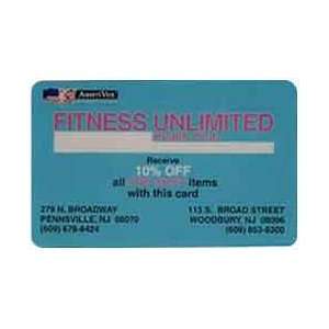   Card Fitness Unlimited Health Club & Discount Card (New Jersey) PROOF