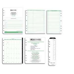  Day Timer Folio 2 Page Per Week Vertical Column Refill 