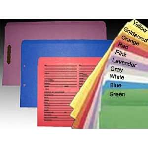 SMEAD Colored File Folder, Top Tab, Straight Cut, Legal Size, Printed 