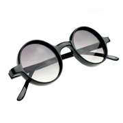   Vintage Inspired Small Spectacle Professor Circle Sunglasses 8230