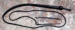 NEW  Leather Indian Jones Style Bull Whip 725 whip 2 foot tail 