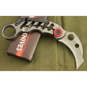 com claw knife novelty hunting knife folder folding knife gray brand 