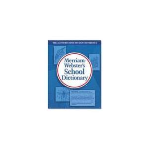  Merriam Webster Laminated Hardcover   Blue Dictionary 