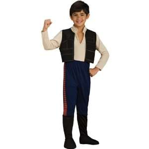 Lets Party By Rubies Costumes Star Wars Han Solo Child Costume / Brown 