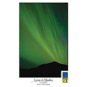 Icons of Alaska Aurora Borealis Print